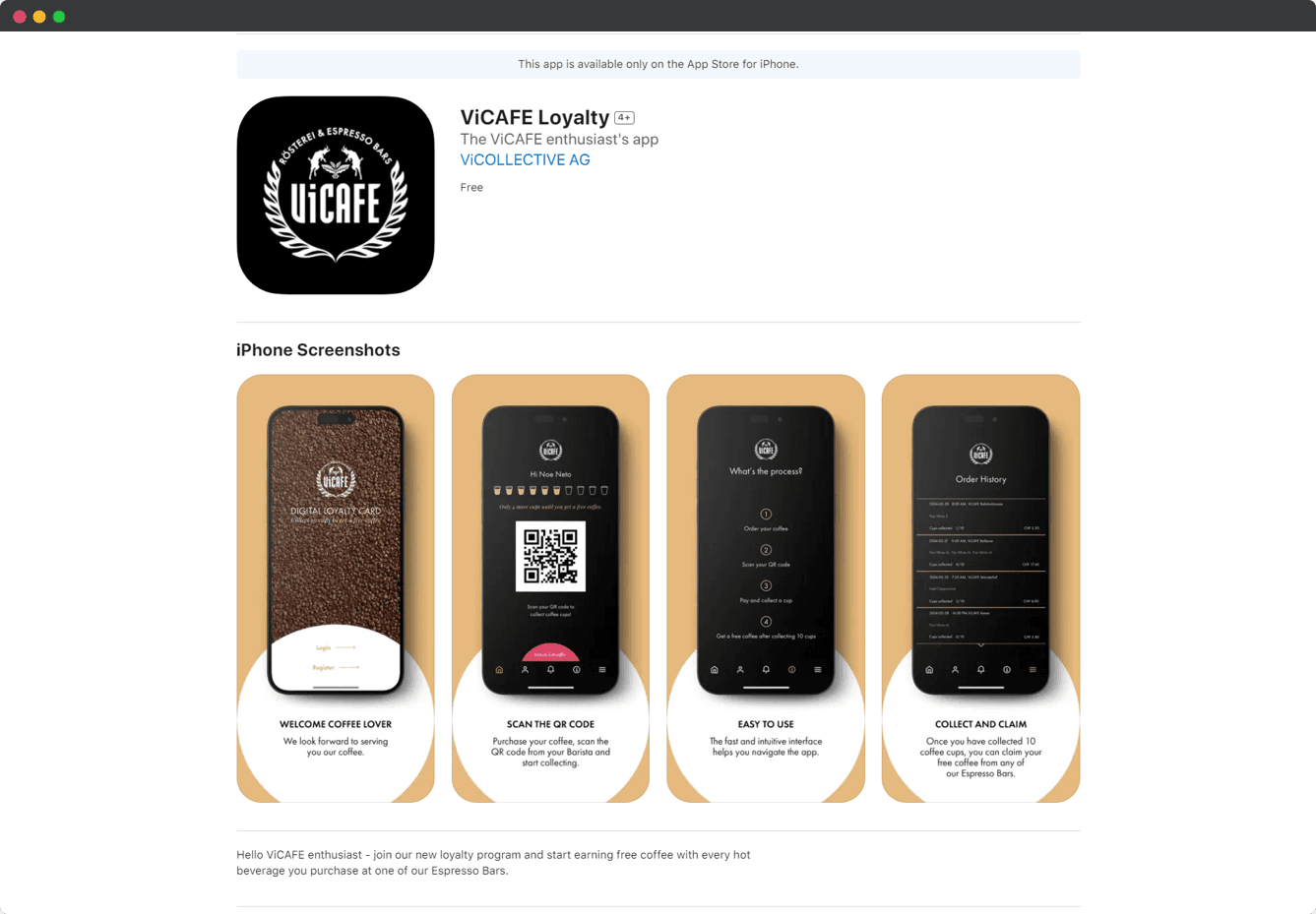 ViCAFE Loyalty